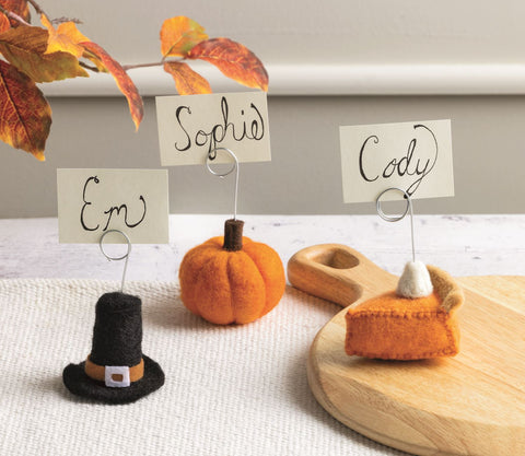 Felted Placecard Holders