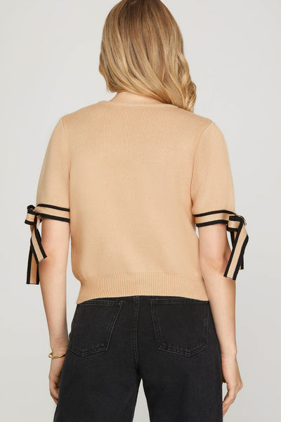 Tied Up Sweater
