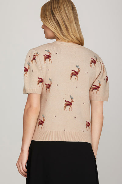 Reindeer Sweater