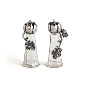 Metal Pumpkin Salt & Pepper