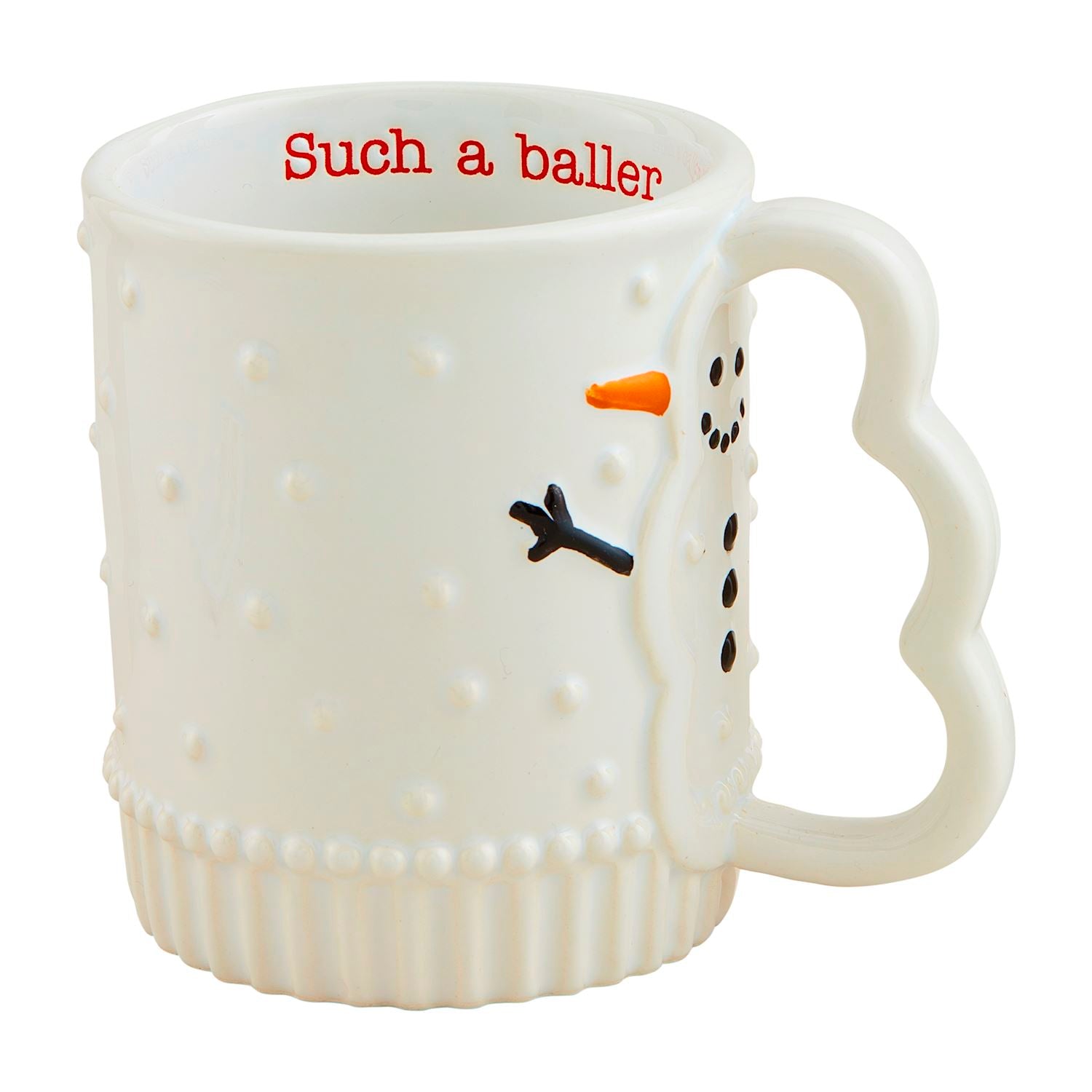 Figural Handle Mug