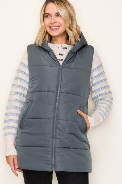 Tunic Puffer Vest