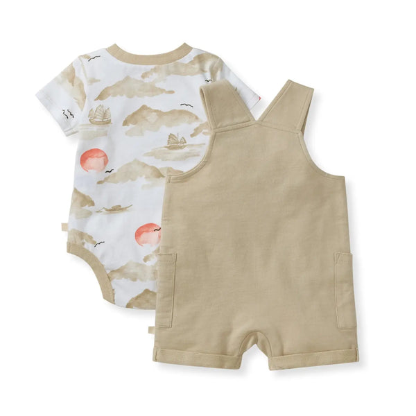 Fishing Boat Romper Set