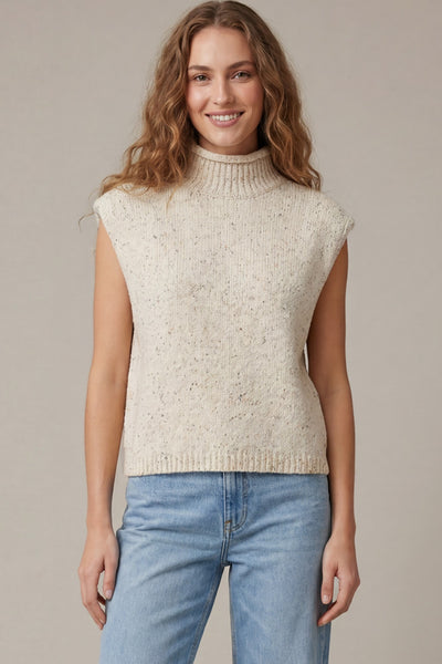 Autumn Speckle Sleeveless Sweater