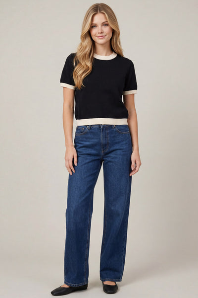 Vivian Short Sleeve Sweater