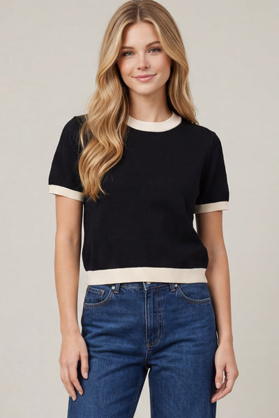Vivian Short Sleeve Sweater