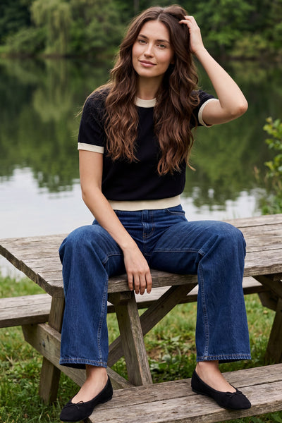 Vivian Short Sleeve Sweater