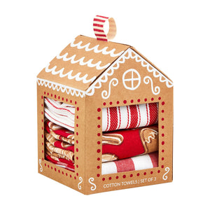 Xmas House Towel Sets