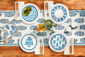 Block Print Salad Plates