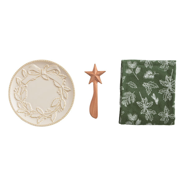 White Xmas Appetizer Set