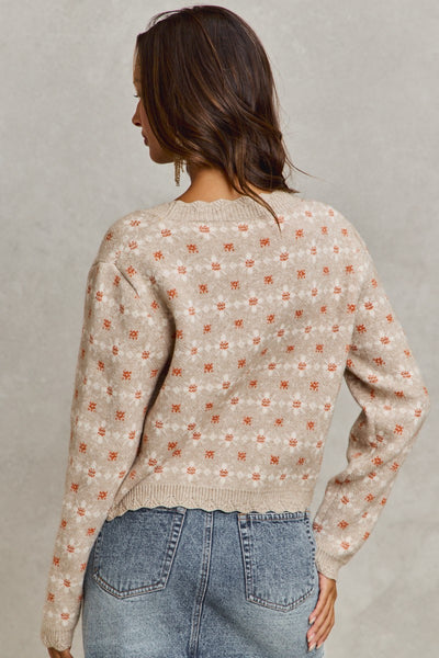 Autumn Blossom Cardigan