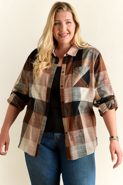 Chloe Check Shirt+