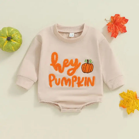 Hey Pumpkin Baby Romper