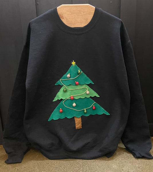 Ugly Christmas Sweatshirt Making, Sip & Shop