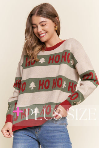 Ho Ho Ho Sweater+