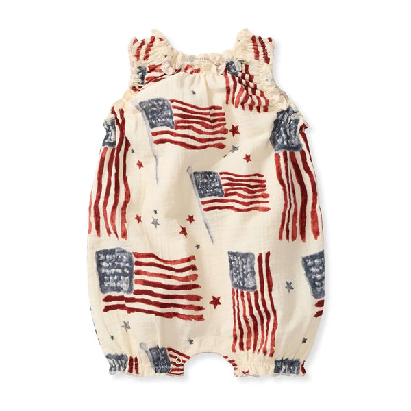 Flag Bubble Romper