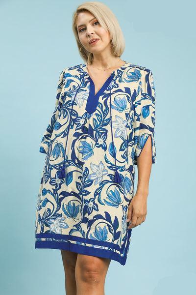 Blue Island Dress+
