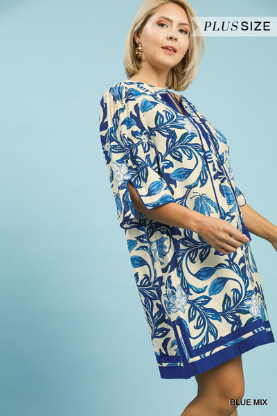 Blue Island Dress+