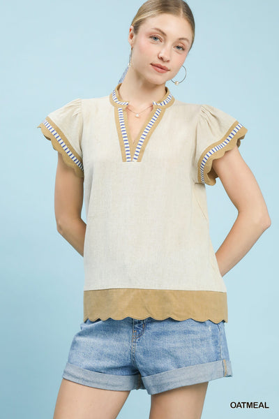 Coastal Linen Shirt+
