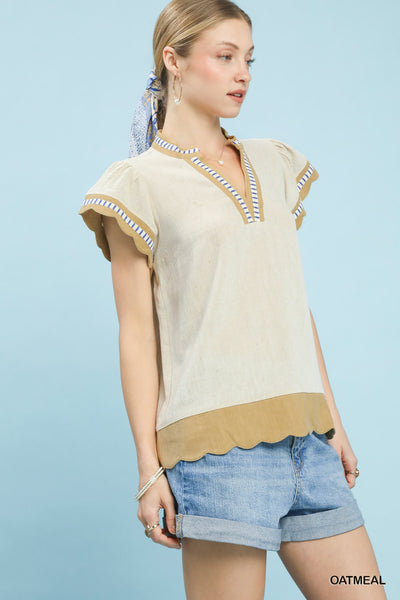 Coastal Linen Shirt+