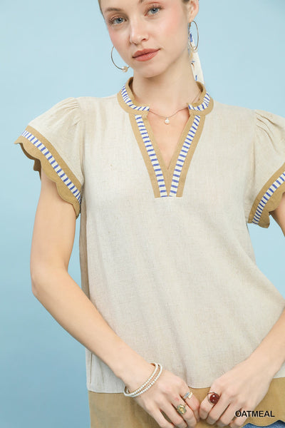 Coastal Linen Shirt+