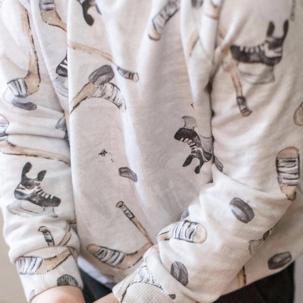 Hockey Season Sweatshirt Set