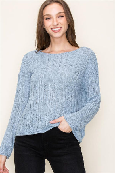 Glacier Blue Sweater