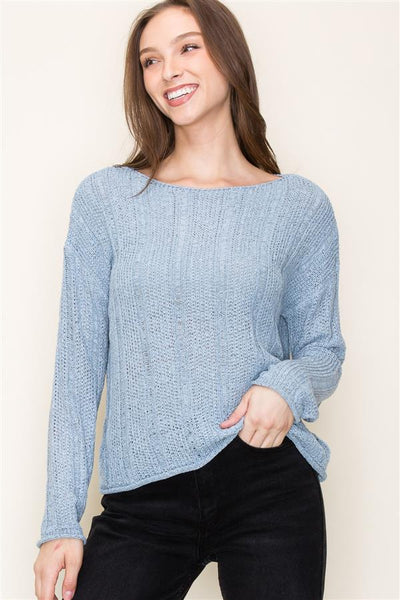 Glacier Blue Sweater