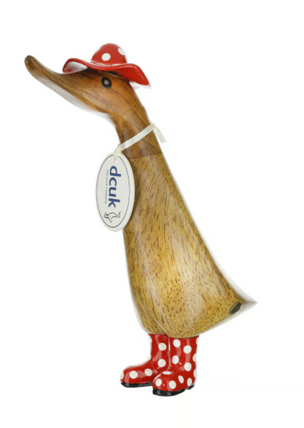Spotty Hat/Boot Duckling