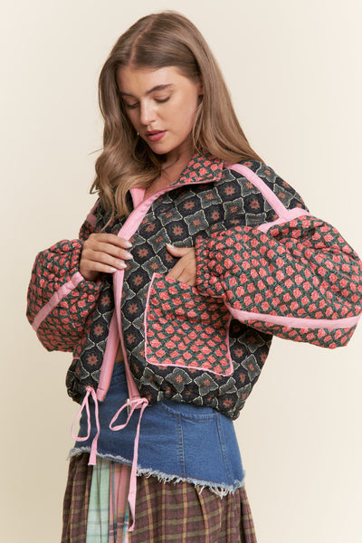Rose Garden Quilted Jacket+