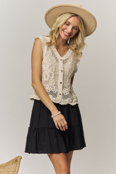 Butterfly Boho Vest