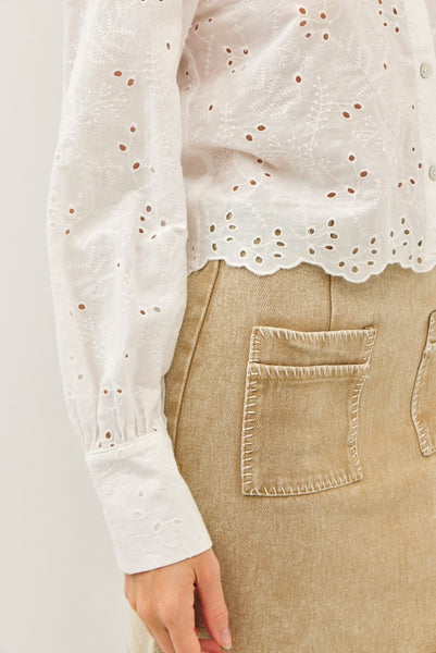 Edith Eyelet Blouse