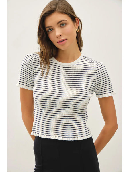Rhonda Ribbed Top