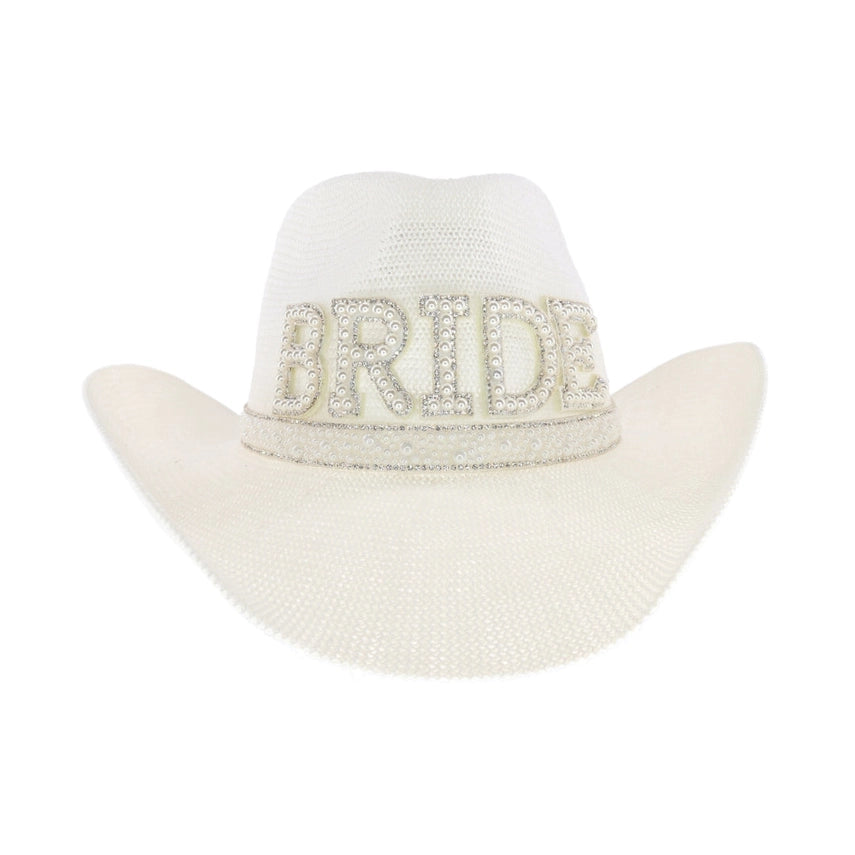 Bride Cowboy Hat