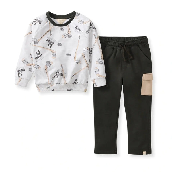 Hockey Season Sweatshirt Set