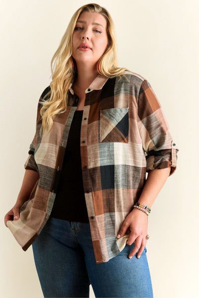 Chloe Check Shirt+
