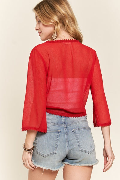 Chiffon Bolero