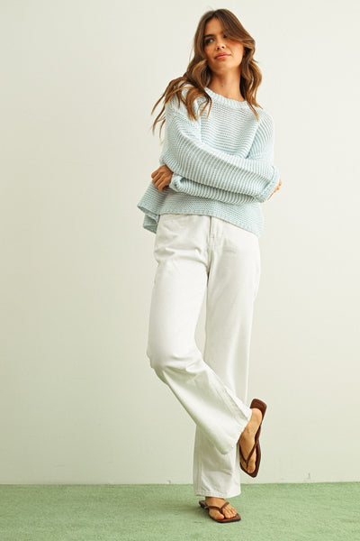 Blue Skies Sweater