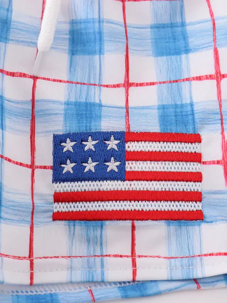 Flag Swim Trunks