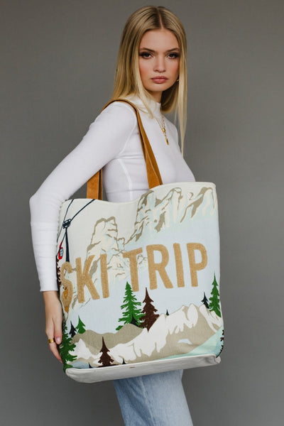 Ski Trip Tote Bag