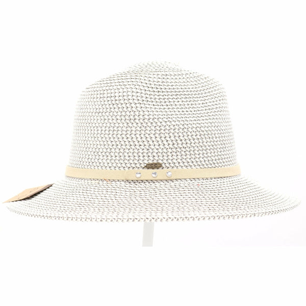 Two Tone Panama Hat