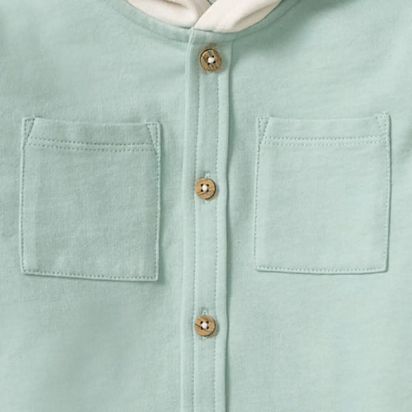 Hooded Shirt Set