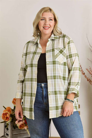 Laurel Plaid Shirt+