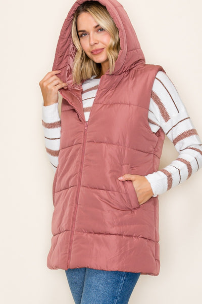 Tunic Puffer Vest