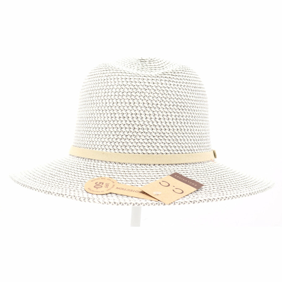 Two Tone Panama Hat