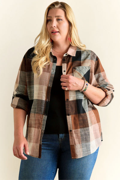 Chloe Check Shirt+