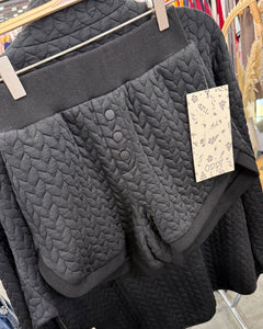 Shannon Quilted Shorts+