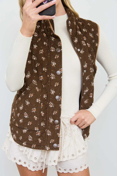 Fall Bouquet Vest