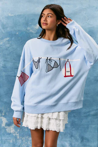 Clothesline Sweatshirt