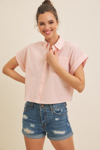 You Made Me Blush Top